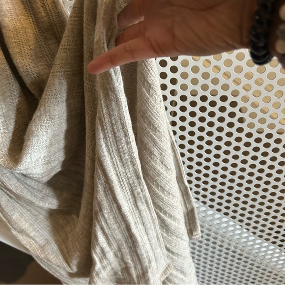 Anthropologie Amadi Knit Halter Midi Dress Size XL in  Oatmeal Cream NWT - Picture 10 of 12